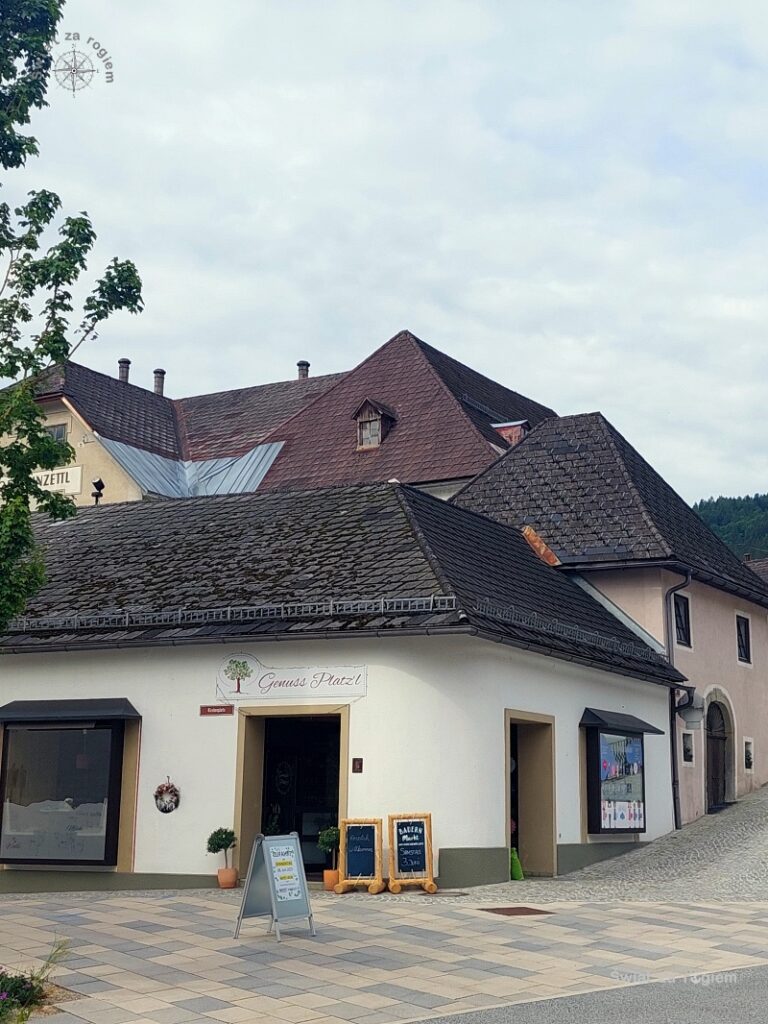 Zabudowania miasteczka Lunz am See