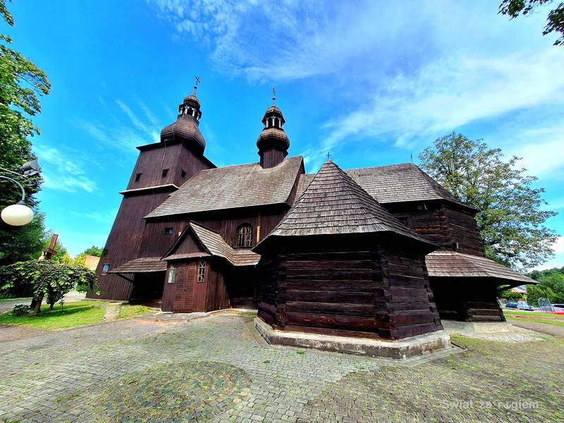 Drewniany kościół Borowa Wieś. Rowerem po Śląsku