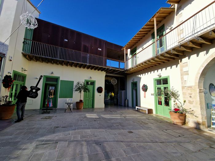 Stare miasto Pafos Cypr poza sezonem
