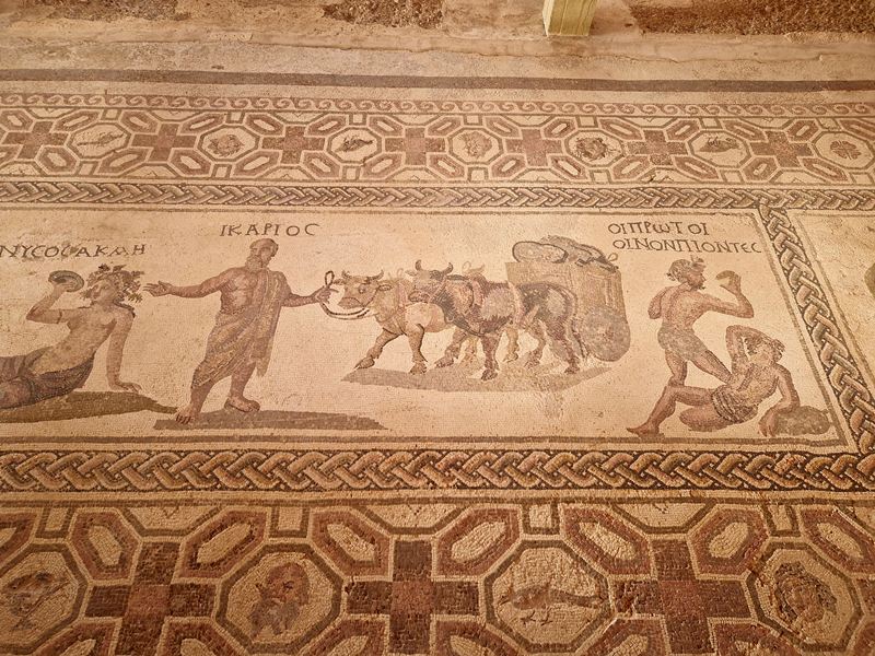 Mozaika Park Archeologiczny Cypr Pafos