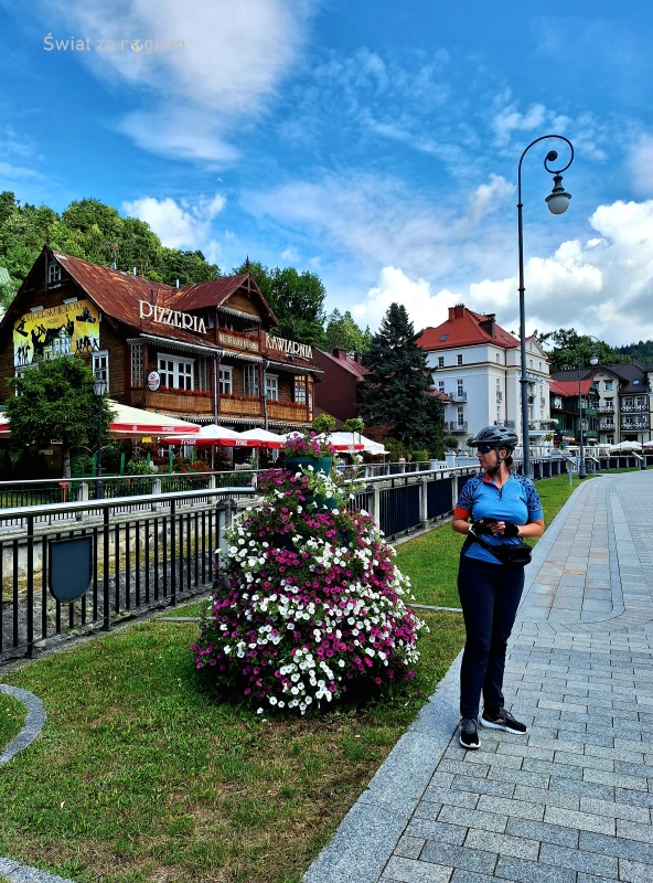 Deptak w Krynicy Velo Krynica