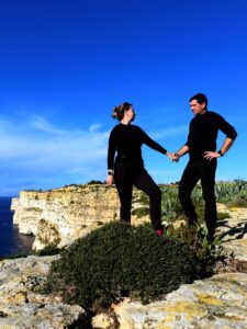 Klify na Gozo wycieczka samochodem