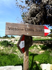 Znacznik szlaku Victoria Lines